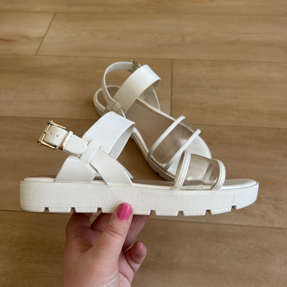 Chunky White ALDO Sandals